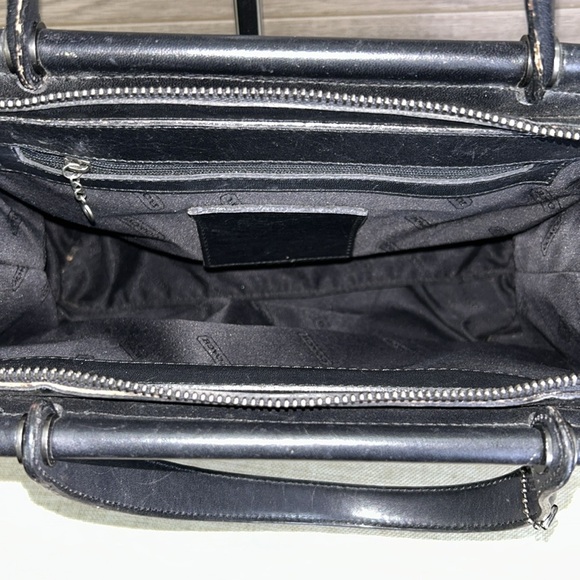COACH BLACK LEATHER VINTAGE WHITNEY SATCHEL No. 9182 - Picture 12 of 13